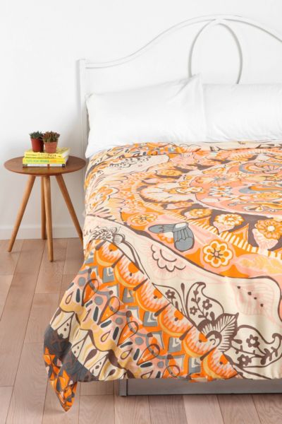 Magical Thinking Painted Mandala Duvet Cover - Urban Outfitters