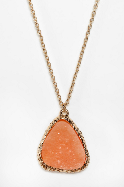 Suncoast Colar Druzy delicado