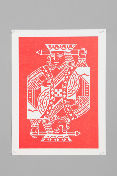 Thumbnail image for Chase Kuntz For Society6 Creativity Is King Print