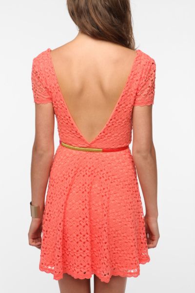 Staring at Stars Crochet Circle Dress Urban Outfitters