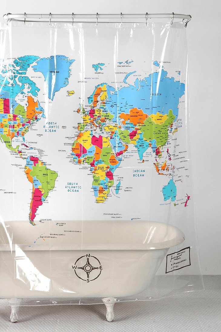 How To Hang Swag Curtains Us Map Vinyl Shower Curtain