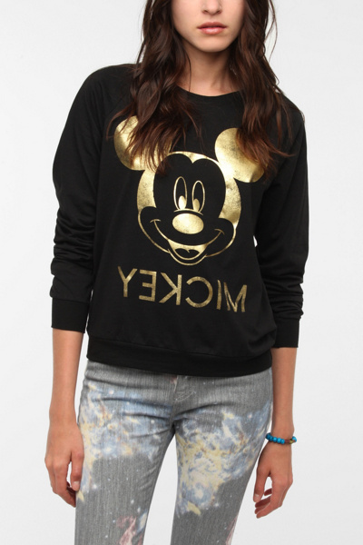 DOE de Ouro Mickey Long-Sleeved Tee