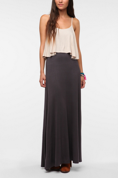 Staring At Stars Knit Layered Maxi Dress