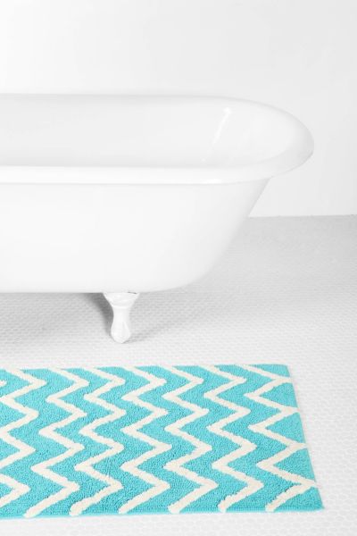 Zigzag Bath Mat - Urban Outfitters