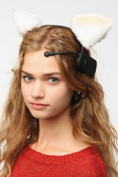 Brainwave Cat Ear Headset Urban Outfitters