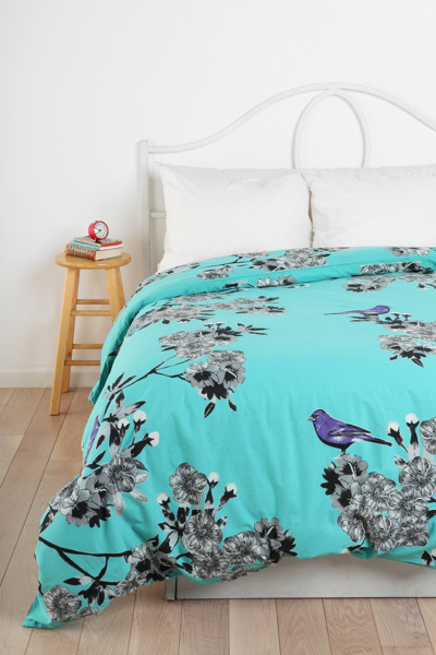 Plum & Bow Bird Blossom Duvet Cover Urban Outfitters