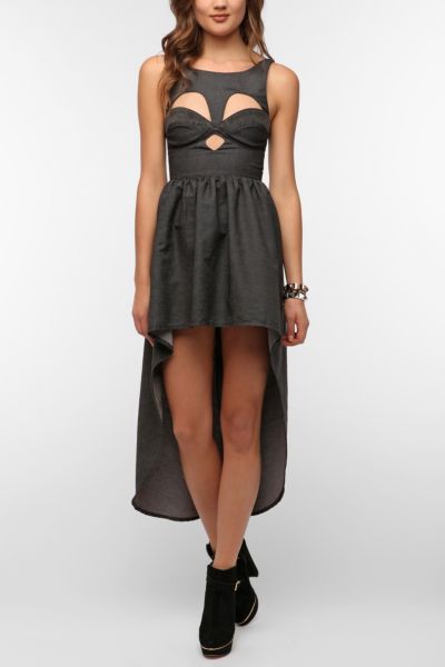 This Is A Love Song Del Rey Bustier Dress - Urban Outfitters