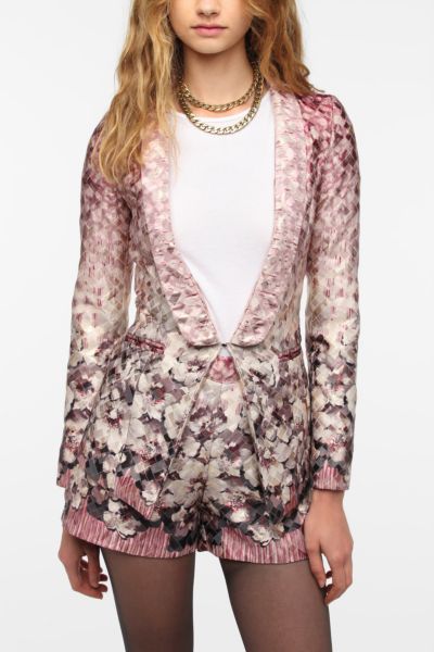 Sister Jane Floral Brocade Blazer