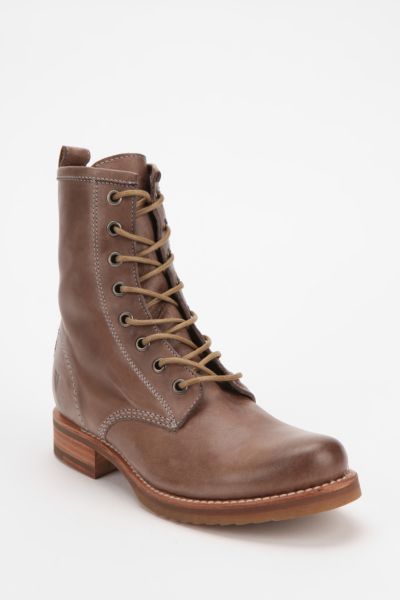 frye veronica combat camel