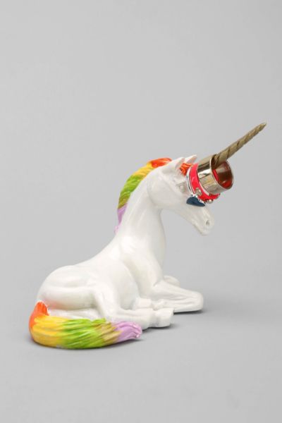 Plum  Bow Unicorn Ring Holder - Urban Outfitters