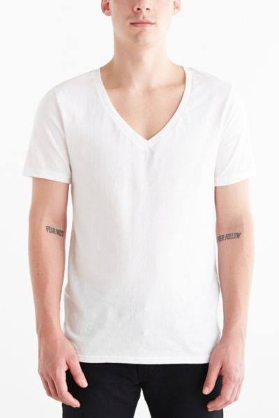 bdg slim fit v neck