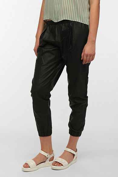 Sparkle & Fade Vegan Leather Pull-On Pant