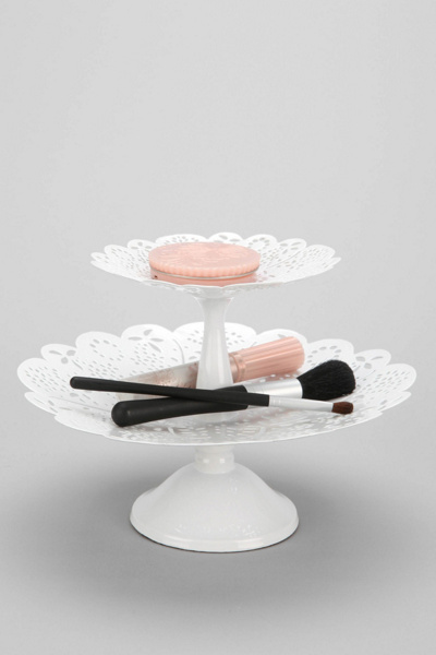 DoubleTiered Lace Vanity Tray Urban Outfitters