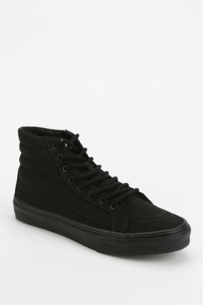 womens all black high top vans