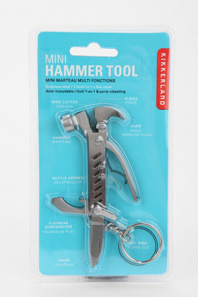 Mini Hammer Tool Keychain Urban Outfitters