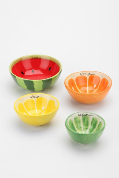Fruit Measuring Cup Set Of 4 Urban Outfitters