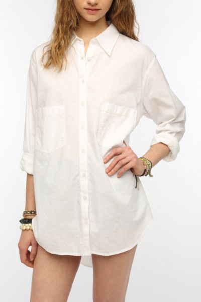 bdg button down shirt