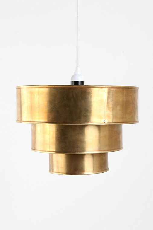 Triple Tiered Pendant Shade