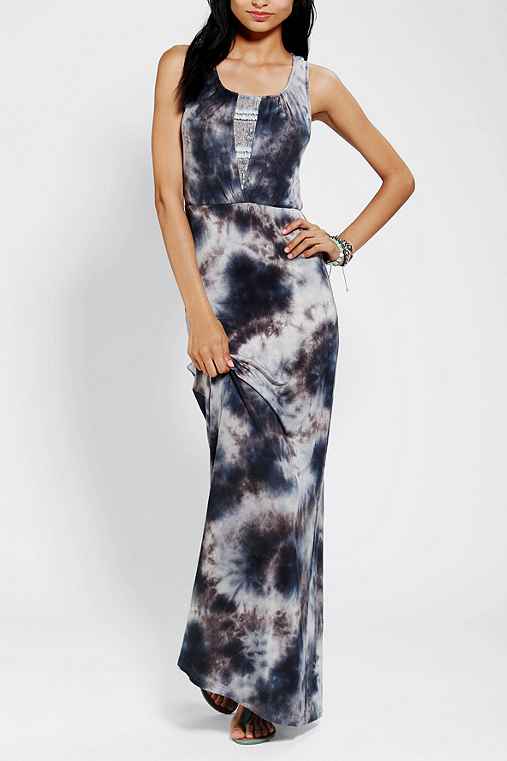 Staring At Stars Lace Inset Tie-Dye Maxi Dress