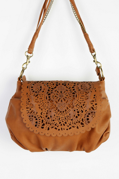 Ecote Lasercut Scalloped Crossbody Bag Urban Outfitters