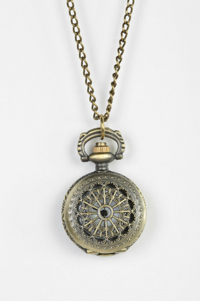 Locket Watch Pendant Necklace Urban Outfitters