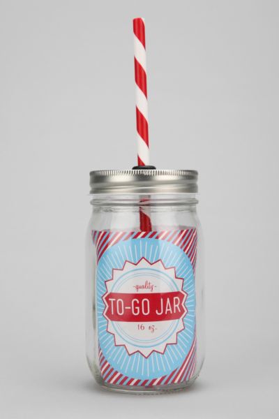 Mason Jar To-Go Sipper Cup - Urban Outfitters