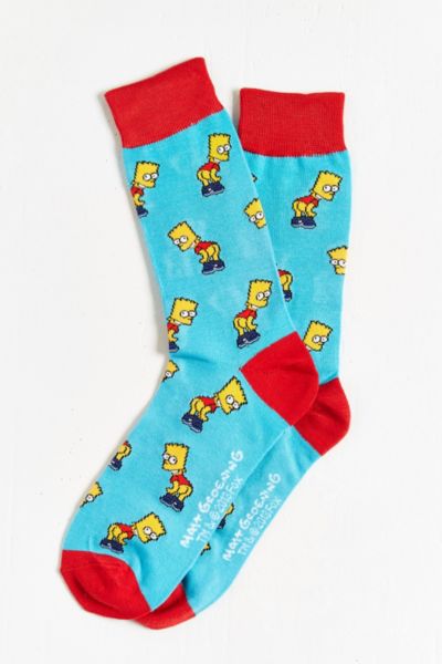 Bart Mooning Sock - Urban Outfitters