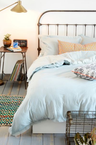 4040 Locust Frayed Edge Duvet Cover - Urban Outfitters