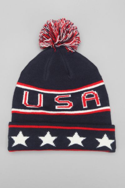 USA Throwback Beanie - Urban Outfitters