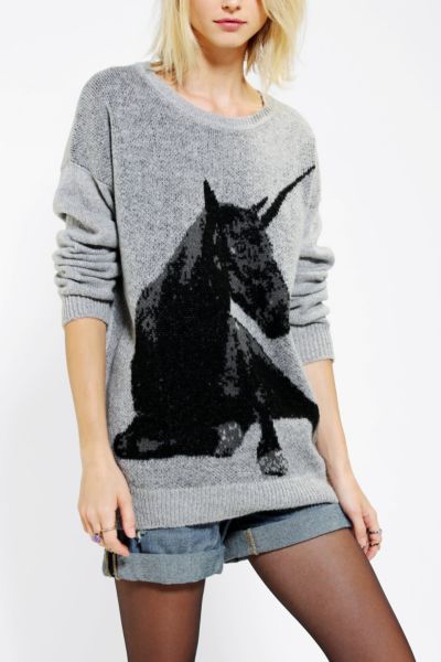 Sparkle & Fade Unicorn Sweater