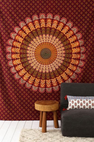 Magical Thinking Paisley Medallion Tapestry