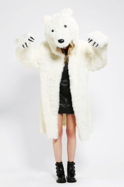 Polar Bear Coat Costume - Urban Outfitters