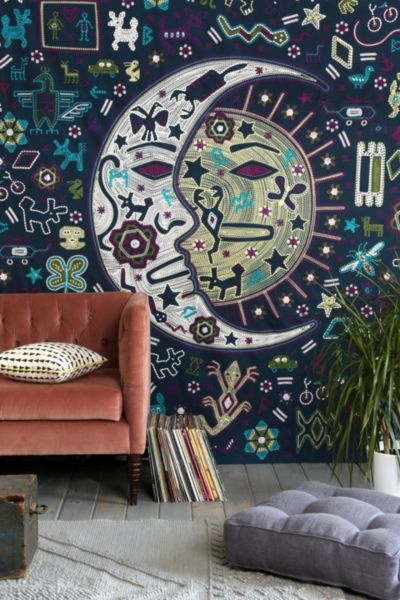 Magical Thinking Mystic Folk Tapestry - Urban Outfitters