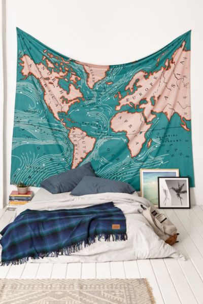 4040 Locust Ocean Current Tapestry - Urban Outfitters