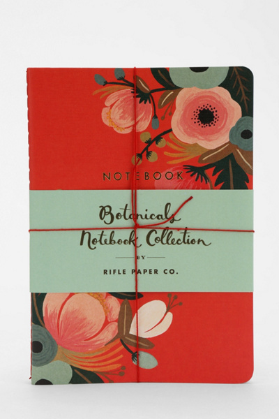 Rifle Paper Co. Notebook Set Of 3 Urban Outfitters