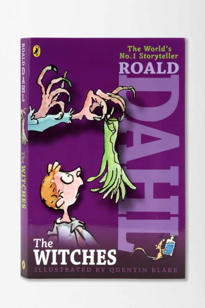 Roald Dahl The Witches Paperback Book Illustrated by Quentin Blake in