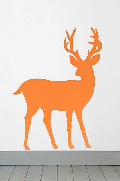Deer Wall Decal Urban Outfitters