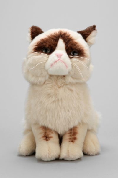 brown cat plush