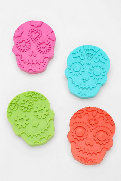 Sugar Skull Cookie Cutter - Set Of 4 - Urban Outfitters
