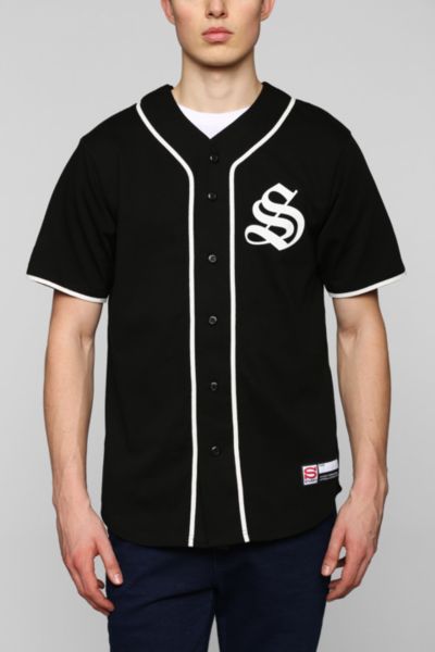 Stussy S Baseball Jersey Tee - Urban Outfitters