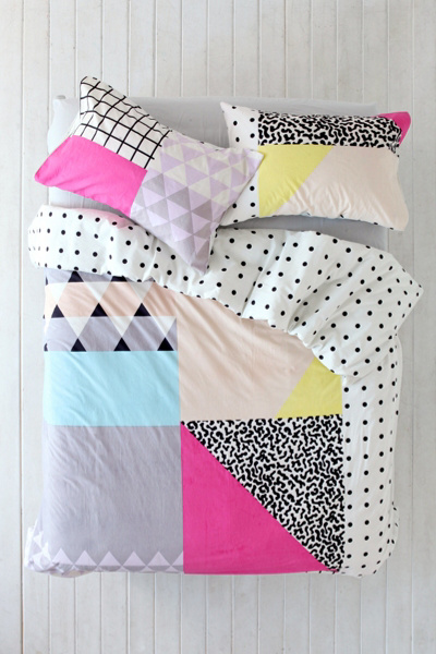Assembly Home Pattern Block Duvet Cover Urban Outfitters
