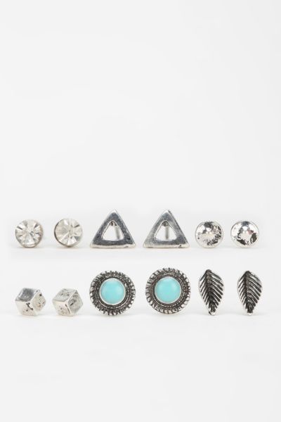 Boho Stud Earring Set Urban Outfitters