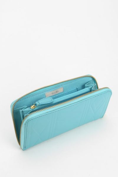 Ecote Lula Leather Zip- Around Wallet