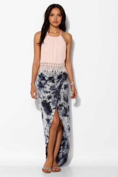 star maxi skirt