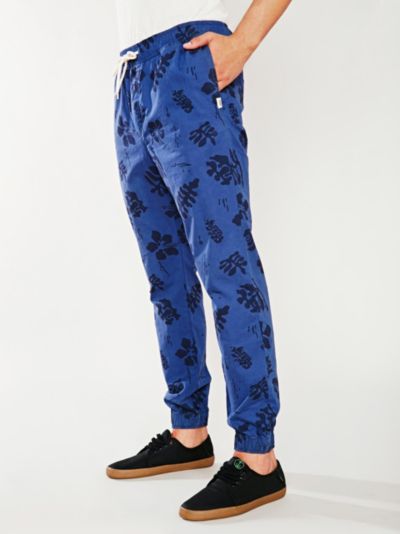 vans checkered jogger pants