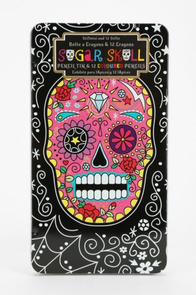 Sugar Skull Color Pencils- Set Of 12