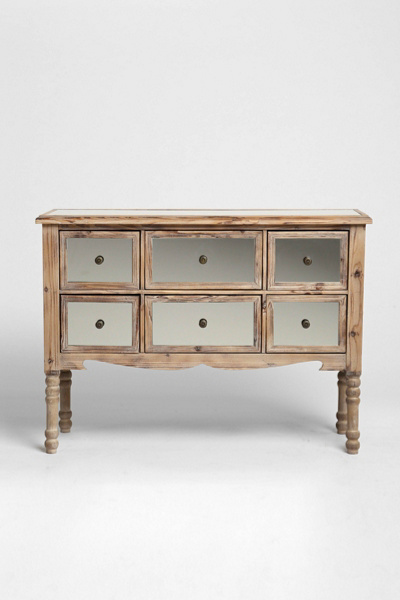 6Drawer Mirrored Dresser Urban Outfitters
