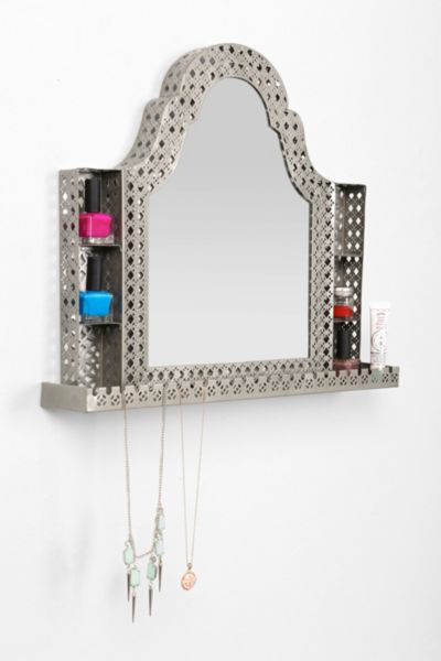 Plum  Bow Metal Vanity Station - Urban Outfitters