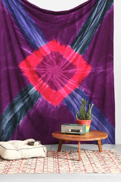 Magical Thinking Tie-Dyed Zodiac Tapestry