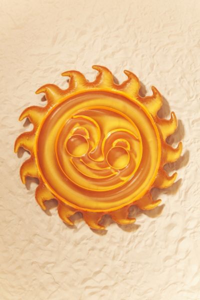 Sun Pool Float,YELLOW,ONE SIZE